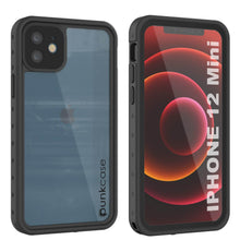 Load image into Gallery viewer, iPhone 12 Mini Waterproof IP68 Case, Punkcase [Clear] [StudStar Series] [Slim Fit] [Dirtproof] (Color in image: Clear)
