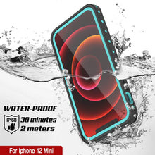 Load image into Gallery viewer, iPhone 12 Mini Waterproof IP68 Case, Punkcase [Teal] [StudStar Series] [Slim Fit] (Color in image: Red)
