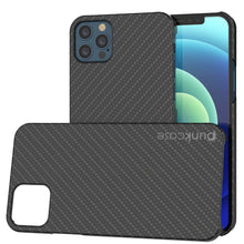 Load image into Gallery viewer, iPhone 12 Pro Case, Punkcase CarbonShield, Heavy Duty &amp; Ultra Thin 2 Piece Dual Layer [shockproof] 
