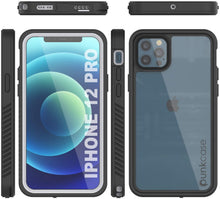 Charger l&#39;image dans la galerie, iPhone 12 Pro Waterproof Case, Punkcase [Extreme Series] Armor Cover W/ Built In Screen Protector [White] (Color in image: Teal)
