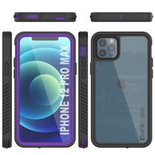 Charger l&#39;image dans la galerie, iPhone 12 Pro Max Waterproof Case, Punkcase [Extreme Series] Armor Cover W/ Built In Screen Protector [Purple] (Color in image: Light Green)
