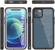 Charger l&#39;image dans la galerie, iPhone 12 Pro Max Waterproof Case, Punkcase [Extreme Series] Armor Cover W/ Built In Screen Protector [White] (Color in image: Teal)
