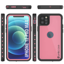 Charger l&#39;image dans la galerie, iPhone 12 Pro Max Waterproof IP68 Case, Punkcase [Pink] [StudStar Series] [Slim Fit] [Dirtproof] (Color in image: White)
