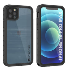 Charger l&#39;image dans la galerie, iPhone 12 Pro Max Waterproof IP68 Case, Punkcase [Clear] [StudStar Series] [Slim Fit] [Dirtproof] (Color in image: Clear)
