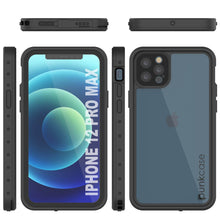 Charger l&#39;image dans la galerie, iPhone 12 Pro Max Waterproof IP68 Case, Punkcase [Clear] [StudStar Series] [Slim Fit] [Dirtproof] (Color in image: Teal)
