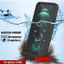 Load image into Gallery viewer, iPhone 13 Mini Waterproof IP68 Case, Punkcase [Black] [StudStar Series] [Slim Fit] (Color in image: Pink)
