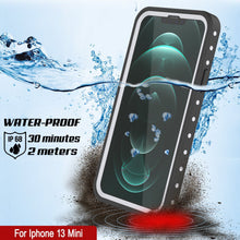 Load image into Gallery viewer, iPhone 13 Mini Waterproof IP68 Case, Punkcase [White] [StudStar Series] [Slim Fit] [Dirtproof] (Color in image: Pink)
