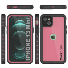 Load image into Gallery viewer, iPhone 13 Mini Waterproof IP68 Case, Punkcase [Pink] [StudStar Series] [Slim Fit] [Dirtproof] (Color in image: Purple)
