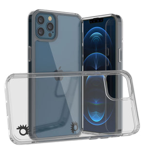 iPhone 14 Pro Max Case Punkcase® LUCID 2.0 Clear Series Series w/ PUNK SHIELD Screen Protector | Ultra Fit (Color in image: clear)