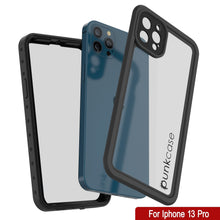 Charger l&#39;image dans la galerie, iPhone 13 Pro Waterproof IP68 Case, Punkcase [Clear] [StudStar Series] [Slim Fit] [Dirtproof] (Color in image: Pink)
