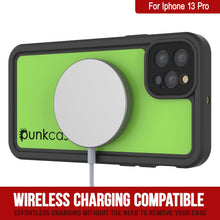 Charger l&#39;image dans la galerie, iPhone 13 Pro Waterproof IP68 Case, Punkcase [Light green] [StudStar Series] [Slim Fit] [Dirtproof] (Color in image: Red)
