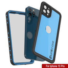 Charger l&#39;image dans la galerie, iPhone 13 Pro Waterproof IP68 Case, Punkcase [Light blue] [StudStar Series] [Slim Fit] [Dirtproof] (Color in image: Purple)
