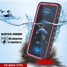 Charger l&#39;image dans la galerie, iPhone 13 Pro Waterproof IP68 Case, Punkcase [Pink] [StudStar Series] [Slim Fit] [Dirtproof] (Color in image: White)
