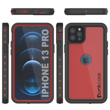 Charger l&#39;image dans la galerie, iPhone 13 Pro Waterproof IP68 Case, Punkcase [Red] [StudStar Series] [Slim Fit] (Color in image: Purple)
