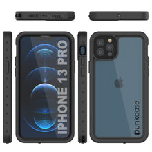 Charger l&#39;image dans la galerie, iPhone 13 Pro Waterproof IP68 Case, Punkcase [Clear] [StudStar Series] [Slim Fit] [Dirtproof] (Color in image: Light Blue)
