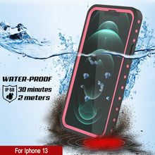 Load image into Gallery viewer, iPhone 13 Waterproof IP68 Case, Punkcase [Pink] [StudStar Series] [Slim Fit] [Dirtproof] (Color in image: White)
