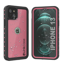 Load image into Gallery viewer, iPhone 13 Waterproof IP68 Case, Punkcase [Pink] [StudStar Series] [Slim Fit] [Dirtproof] (Color in image: Pink)
