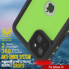 Charger l&#39;image dans la galerie, iPhone 13 Waterproof IP68 Case, Punkcase [Light green] [StudStar Series] [Slim Fit] [Dirtproof] (Color in image: Purple)

