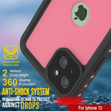 Load image into Gallery viewer, iPhone 13 Waterproof IP68 Case, Punkcase [Pink] [StudStar Series] [Slim Fit] [Dirtproof] (Color in image: Teal)
