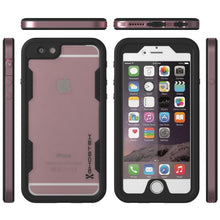 Load image into Gallery viewer, iPhone 6/6S Waterproof Case, Ghostek Atomic 2.0 Space Pink W/ Attached Screen Protector, Slim Fitted (Color in image: space gray)
