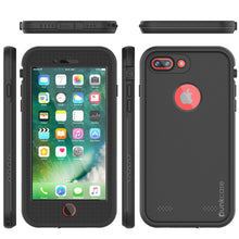 Load image into Gallery viewer, iPhone 7+ Plus Waterproof Case, Punkcase SpikeStar Black Series | Thin Fit 6.6ft Underwater IP68 (Color in image: teal)
