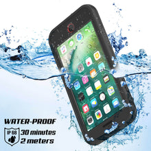 Charger l&#39;image dans la galerie, iPhone 7 Waterproof Case, Punkcase SpikeStar Black Series | Thin Fit 6.6ft Underwater IP68 (Color in image: red)
