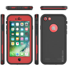 Charger l&#39;image dans la galerie, iPhone 8 Waterproof Case, Punkcase SpikeStar Red Series | Thin Fit 6.6ft Underwater IP68 (Color in image: teal)

