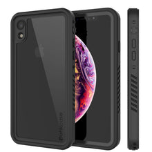 Load image into Gallery viewer, iPhone XR Waterproof Case, Punkcase [Extreme Series] Armor Cover W/ Built In Screen Protector [Black] (Color in image: Black)
