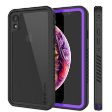 Load image into Gallery viewer, iPhone XR Waterproof Case, Punkcase [Extreme Series] Armor Cover W/ Built In Screen Protector [Purple] (Color in image: Purple)
