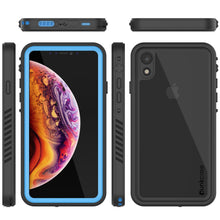 Load image into Gallery viewer, iPhone XR Waterproof Case, Punkcase [Extreme Series] Armor Cover W/ Built In Screen Protector [Light Blue] (Color in image: Light Green)
