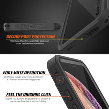 Load image into Gallery viewer, iPhone XR Waterproof Case, Punkcase [Extreme Series] Armor Cover W/ Built In Screen Protector [Black] (Color in image: Pink)
