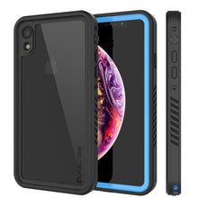 Load image into Gallery viewer, iPhone XR Waterproof Case, Punkcase [Extreme Series] Armor Cover W/ Built In Screen Protector [Light Blue] (Color in image: Light Blue)

