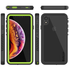 Load image into Gallery viewer, iPhone XR Waterproof Case, Punkcase [Extreme Series] Armor Cover W/ Built In Screen Protector [Light Green] (Color in image: Purple)

