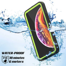 Load image into Gallery viewer, iPhone XR Waterproof Case, Punkcase [Extreme Series] Armor Cover W/ Built In Screen Protector [Light Green] (Color in image: Light Blue)
