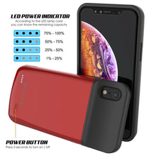 Load image into Gallery viewer, iPhone 11 Pro Battery Case, PunkJuice 5000mAH Fast Charging Power Bank W/ Screen Protector | [Red] (Color in image: gold)
