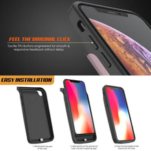 Load image into Gallery viewer, iPhone 11 Battery Case, PunkJuice 5000mAH Fast Charging Power Bank W/ Screen Protector | [Rose-Gold] (Color in image: red)
