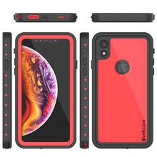Charger l&#39;image dans la galerie, iPhone XR Waterproof IP68 Case, Punkcase [Red] [StudStar Series] [Slim Fit] (Color in image: light blue)

