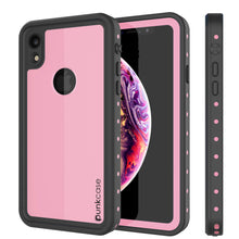 Charger l&#39;image dans la galerie, iPhone XR Waterproof IP68 Case, Punkcase [Pink] [StudStar Series] [Slim Fit] [Dirtproof] (Color in image: pink)
