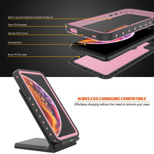 Charger l&#39;image dans la galerie, iPhone XR Waterproof IP68 Case, Punkcase [Pink] [StudStar Series] [Slim Fit] [Dirtproof] (Color in image: light green)

