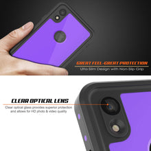 Charger l&#39;image dans la galerie, iPhone XR Waterproof IP68 Case, Punkcase [Purple] [StudStar Series] [Slim Fit] [Dirtproof] (Color in image: pink)
