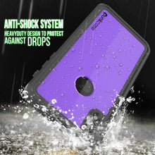 Charger l&#39;image dans la galerie, iPhone XR Waterproof IP68 Case, Punkcase [Purple] [StudStar Series] [Slim Fit] [Dirtproof] (Color in image: teal)
