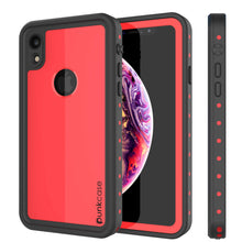 Charger l&#39;image dans la galerie, iPhone XR Waterproof IP68 Case, Punkcase [Red] [StudStar Series] [Slim Fit] (Color in image: red)
