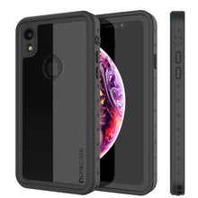 Charger l&#39;image dans la galerie, iPhone XR Waterproof IP68 Case, Punkcase [Clear] [StudStar Series] [Slim Fit] [Dirtproof] (Color in image: Clear.)
