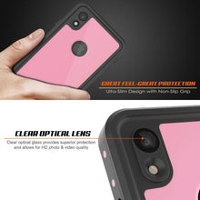 Charger l&#39;image dans la galerie, iPhone XR Waterproof IP68 Case, Punkcase [Pink] [StudStar Series] [Slim Fit] [Dirtproof] (Color in image: white)
