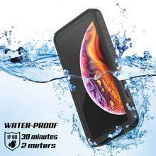 Charger l&#39;image dans la galerie, iPhone XR Waterproof IP68 Case, Punkcase [Clear] [StudStar Series] [Slim Fit] [Dirtproof] (Color in image: white)

