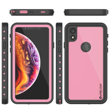 Charger l&#39;image dans la galerie, iPhone XR Waterproof IP68 Case, Punkcase [Pink] [StudStar Series] [Slim Fit] [Dirtproof] (Color in image: light blue)
