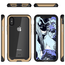 Load image into Gallery viewer, iPhone Xs Case, Ghostek Atomic Slim 2 Series  for iPhone Xs Rugged Heavy Duty Case|GOLD (Color in image: Red)
