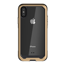 Load image into Gallery viewer, iPhone Xs Case, Ghostek Atomic Slim 2 Series  for iPhone Xs Rugged Heavy Duty Case|GOLD (Color in image: Pink)

