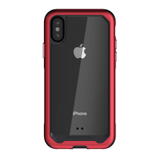 Load image into Gallery viewer, iPhone Xs Case, Ghostek Atomic Slim 2 Series  for iPhone Xs Rugged Heavy Duty Case|RED (Color in image: Pink)
