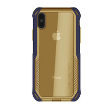 Charger l&#39;image dans la galerie, iPhone Xs Case, Ghostek Cloak 4 Series  for iPhone Xs / iPhone Pro Case | BLUE-GOLD (Color in image: Pink)
